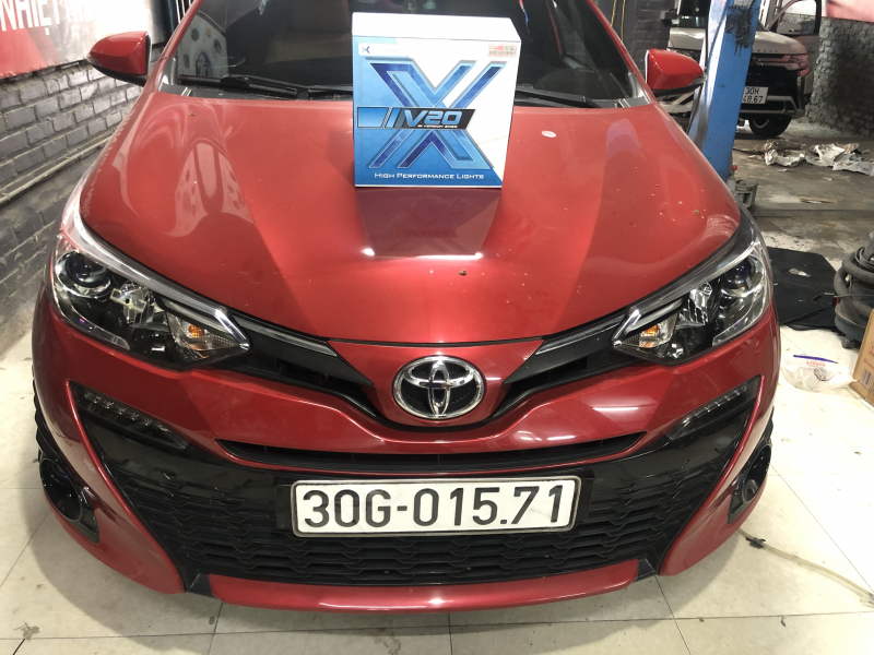 Độ đèn nâng cấp ánh sáng Xlight V20 New 2023 cho xe Toyota Yaris  30G01571